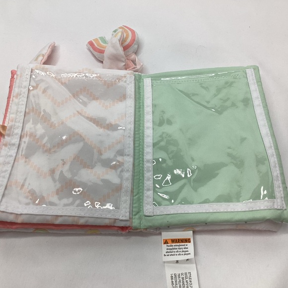 Target Baby's First Photo Book 4"x 6" Pink Bunny Rabbit Photos Soft Sensory Toy - Picture 6 of 13